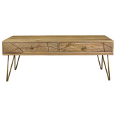 The Attic Solid Wood Coffee Table Natural